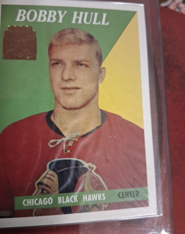 1958 Topps #61 Bobby Hull — front