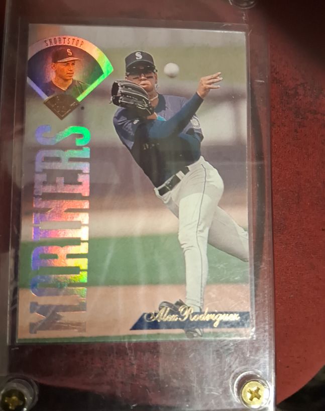 1995 Leaf #313 Alex Rodriguez Seattle Mariners — front