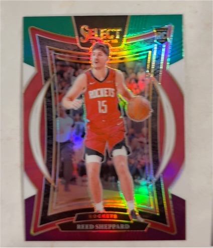 2024-25 Panini Select #68 Reed Sheppard — front