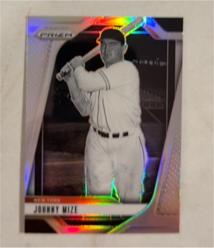 2025 Panini Prizm #113 Johnny Mize — front