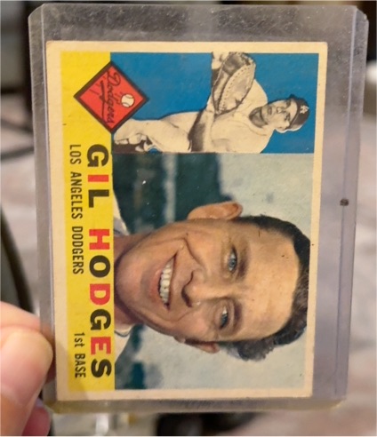 1960 Topps #295 Gil Hodges — front