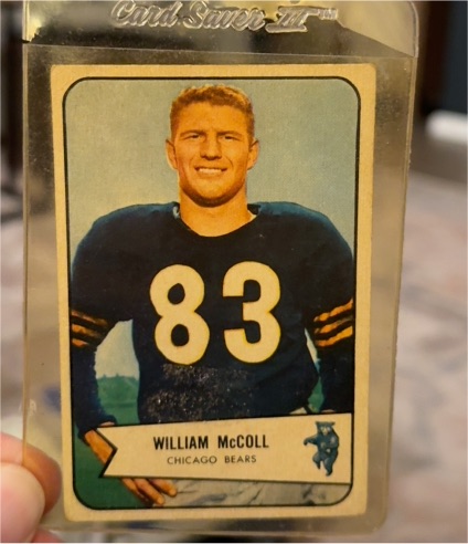 1954 Bowman #59 William McColl — front