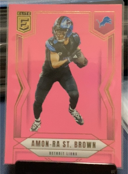 2025 Panini Donruss Elite #83 Amon-Ra St. Brown — front
