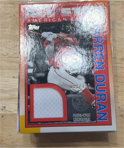 1990 Topps All-Star #35 Warren Duran — front