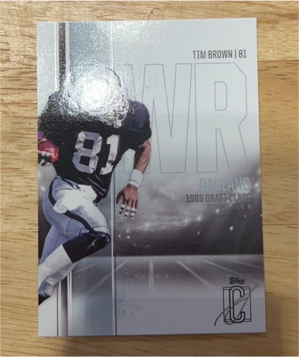 2024 Topps Signature Class #81 Tim Brown — front