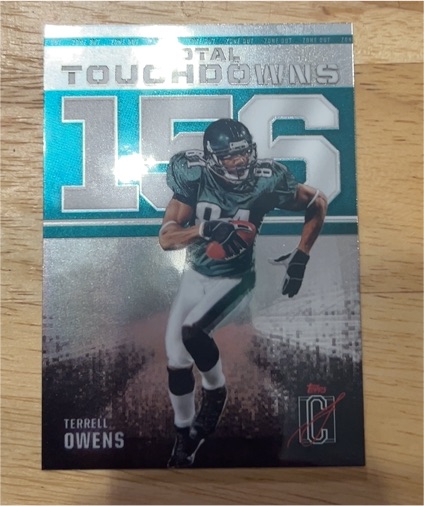 2024 Topps Signature Class #ZO-4 Terrell Owens Zone Out — front