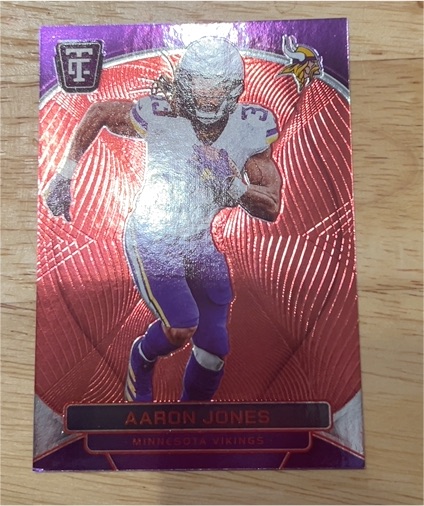 2024 Panini Totally Certified Football #TF-3 Aaron Jones — front