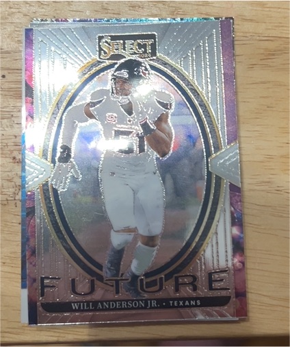 2024 Panini Select #unknown Will Anderson Jr. Future Insert — front