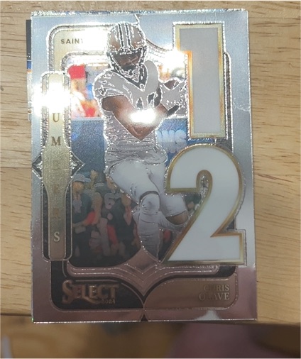 2024 Panini Select Numbers #13 Chris Olave — front