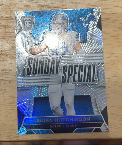 2024 Panini Totally Certified Sunday Special #6 Aidan Hutchinson — front