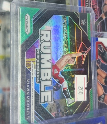 2024 Panini Prizm WWE Rumble Performances #13 Shawn Michaels — front