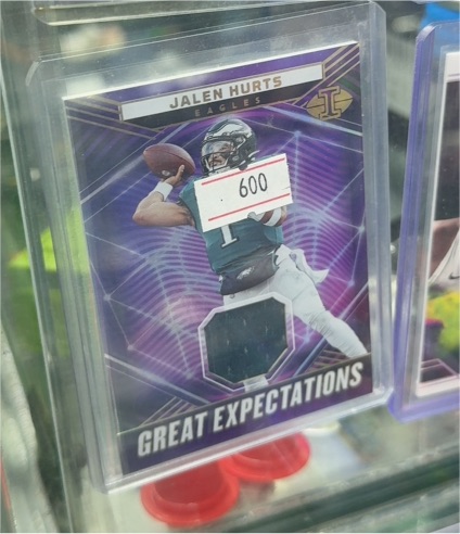 2023 Panini Illusions Great Expectations #GE-JH Jalen Hurts — front