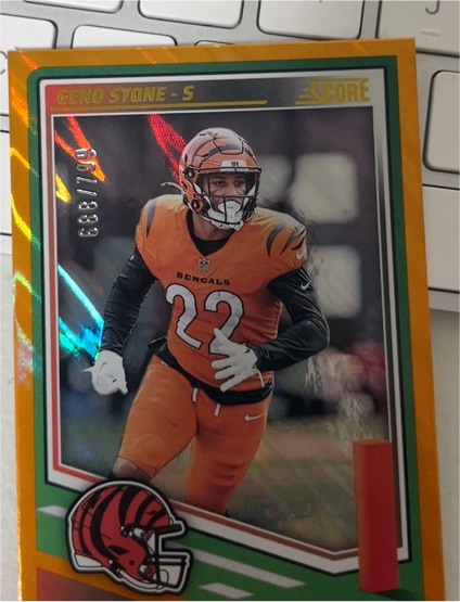 2025 Panini Score #148 Geno Stone — front