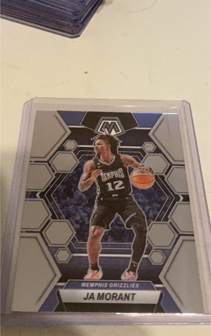 2022-23 Panini Mosaic #82 Ja Morant Memphis Grizzlies — front