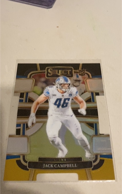 2023 Panini Select #33 Jack Campbell — front