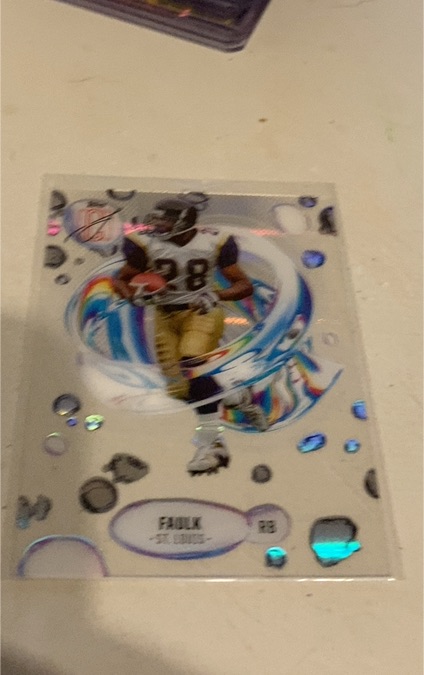 2024 Topps Signature Class #F-21 Marshall Faulk — front