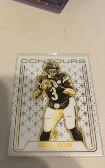 2024 Panini Phoenix - Contours Russell Wilson #CON-RWN — front