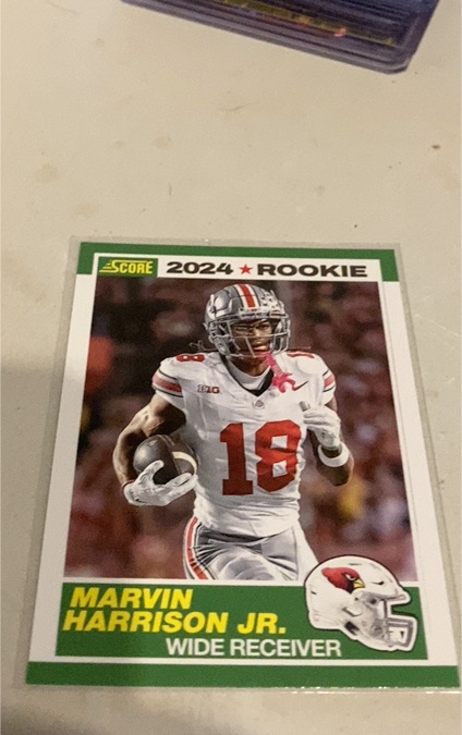 2024 Score #4 Marvin Harrison Jr. — front