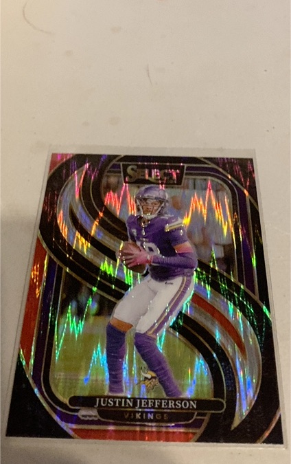 2024 Panini Select Premier Level #174 Justin Jefferson — front
