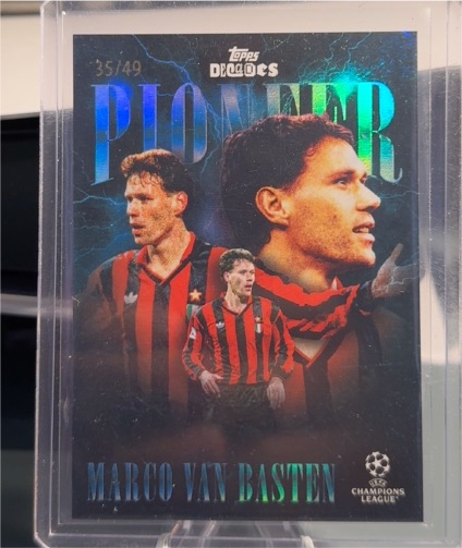 2024 Topps Decades #35/49 Marco van Basten Pioneer — front