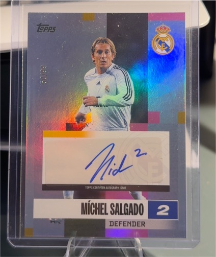 2024 Topps Real Madrid #2 Míchel Salgado — front