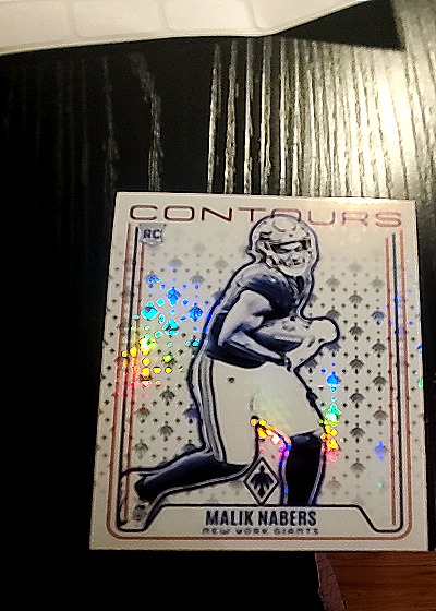 2024 Panini Phoenix - Contours #CON-MNS Malik Nabers — front