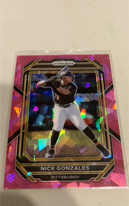 2023 Panini Prizm #129 Nick Gonzales — front