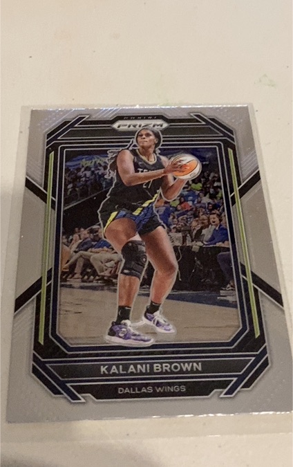 2023 Panini Prizm WNBA #22 Kalani Brown — front