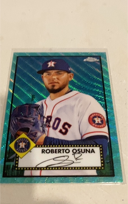 2021 Topps Chrome Platinum Anniversary #343 Roberto Osuna — front