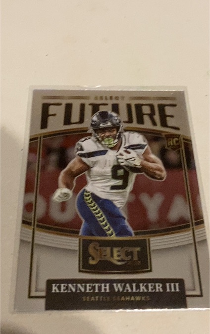 2022 Panini Select #SF-12 Kenneth Walker III — front