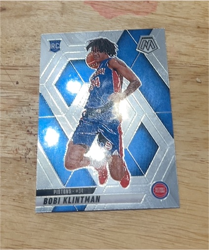 2024-25 Panini Mosaic #34 Bobi Klintman — front