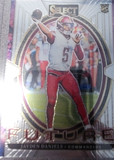 2024 Panini Select #4 Jayden Daniels Select Future Rookie Card — front