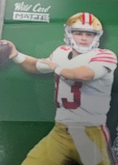 2022 Wild Card Matte #BC-BP Brock Purdy Rookie Card — front