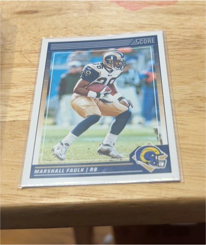 2024 Score Football #294 Marshall Faulk — front