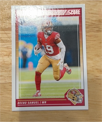 2024 Panini Score #246 Deebo Samuel — front