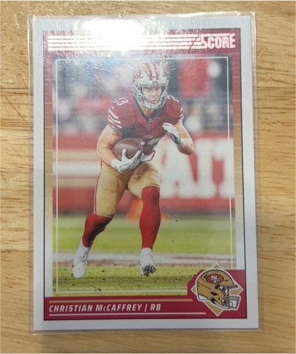 2024 Panini Score #245 Christian McCaffrey — front