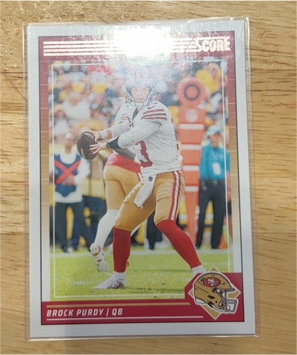 2024 Panini Score #244 Brock Purdy — front