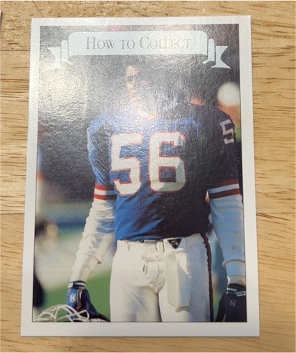 1992 Ultimate WLAF #193 Lawrence Taylor — front