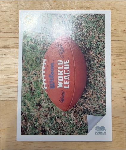 1992 Ultimate World League #178 Power Meter Football Card — front