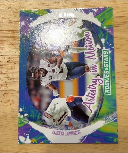 2024 Panini Rookies & Stars Artistry in Motion DJ Moore — front