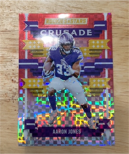 2024 Panini Rookies & Stars Crusade #C-AJS Aaron Jones — front