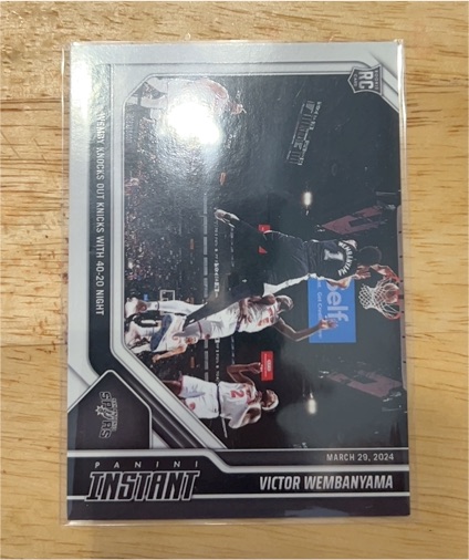 2023 Panini Instant #463 Victor Wembanyama — front