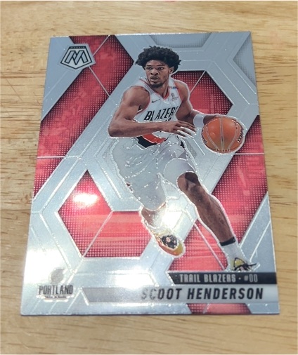 2024-25 Panini Mosaic #165 Scoot Henderson — front