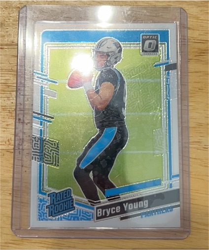 2023 Panini Donruss Optic #213 Bryce Young Rated Rookie — front