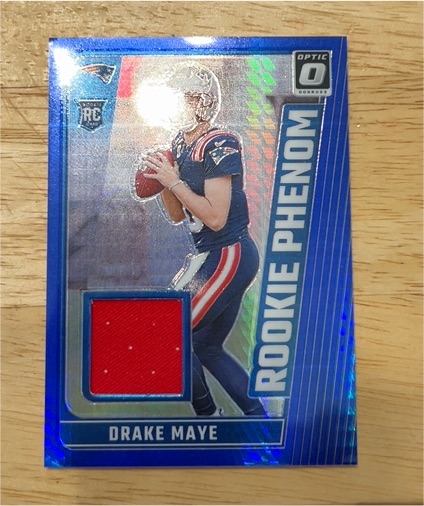2024 Panini Donruss Optic #RPB-DME Drake Maye — front