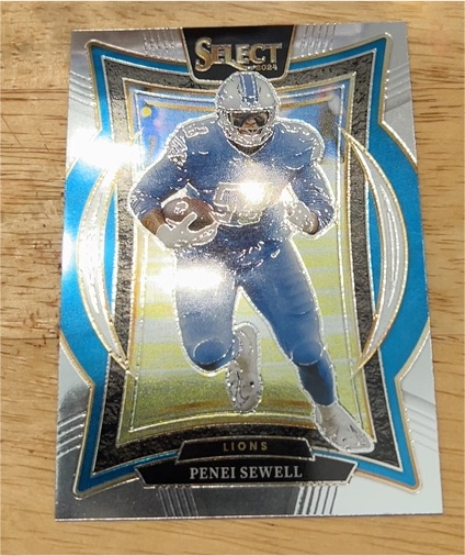 2024 Panini Select Concourse #87 Penei Sewell — front