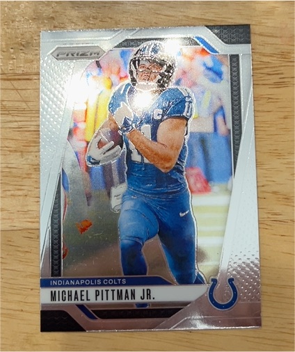 2024 Panini Prizm #123 Michael Pittman Jr. — front