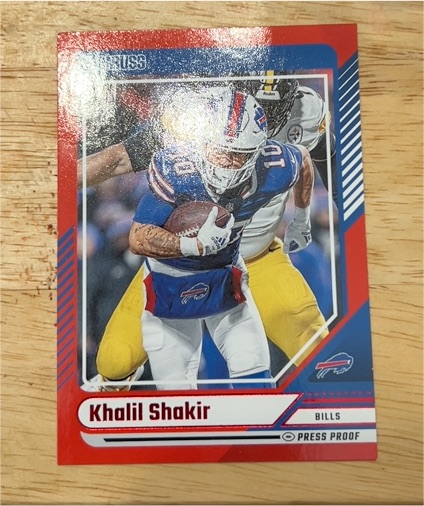 2024 Panini Donruss #37 Khalil Shakir — front