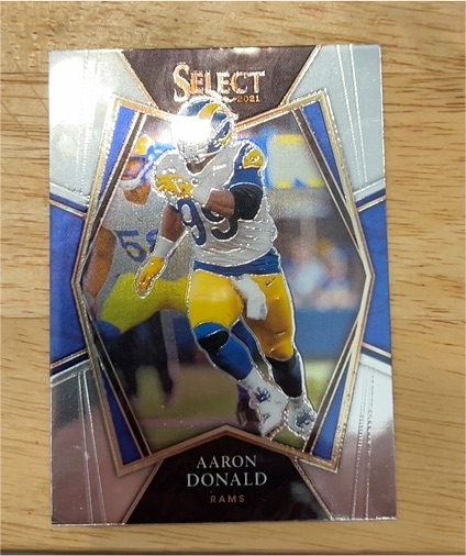 2021 Panini Select Premier Level #120 Aaron Donald — front