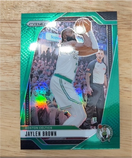 2024-25 Panini Prizm #139 Jaylen Brown — front